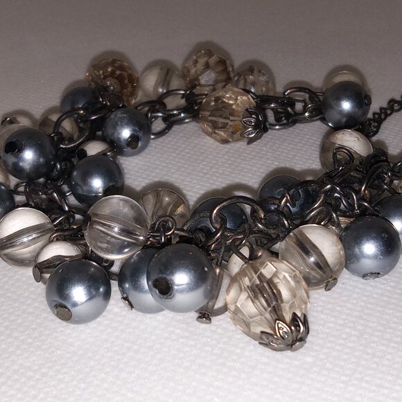 Retro Chunky Boho Beaded Bracelet - Picture 3 of 5